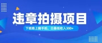 （11698期）随手拍也能赚钱？对的日入300+-叮当猫聊项目