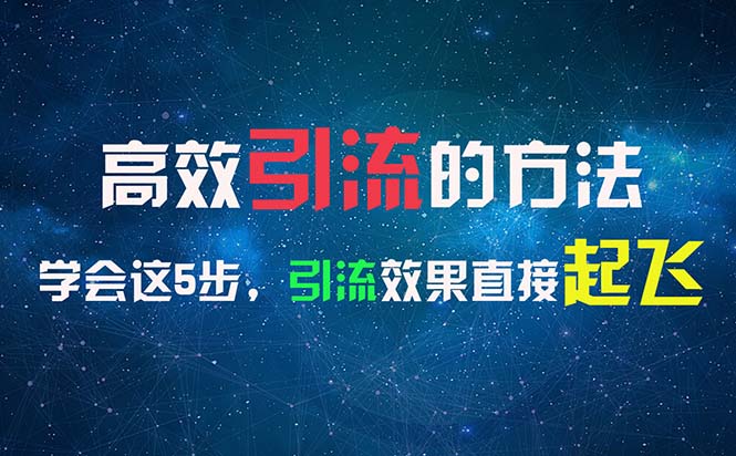（11776期）高效引流的方法，可以帮助你日引300+创业粉，一年轻松收入30万，比打工强-叮当猫聊项目