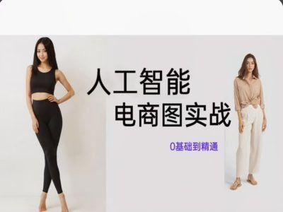 人工智能SD电商图实战，ai绘图0基础到精通-叮当猫聊项目