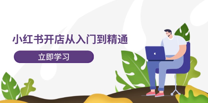 小红书开店从入门到精通，快速掌握小红书店铺运营，实现开店创收（202节）-叮当猫聊项目