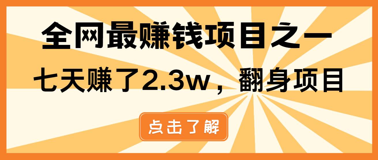 （13674期）小白必学项目，纯手机简单操作收益非常高!年前翻身！-叮当猫聊项目