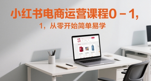小红书电商运营课程0-1，从零开始简单易学-叮当猫聊项目