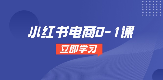 小红书电商0-1课，开店选品全流程，多平台素材处理与爆款笔记制作-叮当猫聊项目