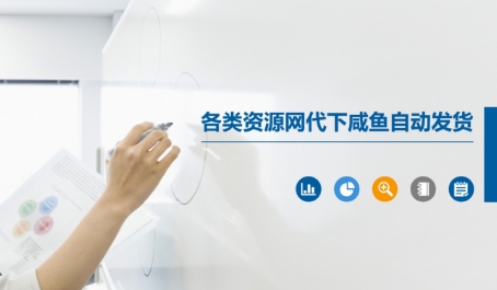 各类资源网代下咸鱼自动发货-叮当猫聊项目