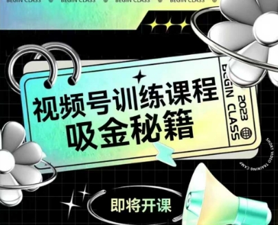 如何做好视频号，视频号训练课程，吸金秘籍-叮当猫聊项目