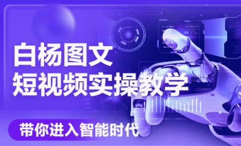 白杨老师·Ai图文短视频实操课(更新6月)-叮当猫聊项目