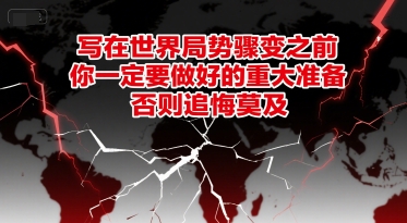 付费文章：写在世界局势骤变之前，你一定要做好的重大准备，否则追悔莫及-叮当猫聊项目