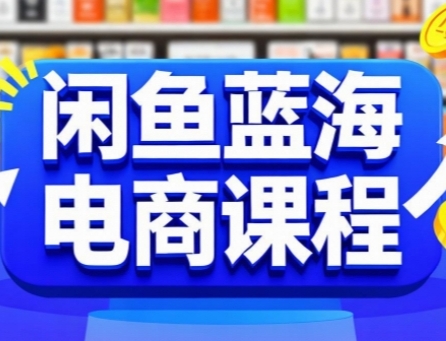 闲鱼蓝海电商课程，手把手助你快速上手，轻松实现闲鱼稳定盈利-叮当猫聊项目